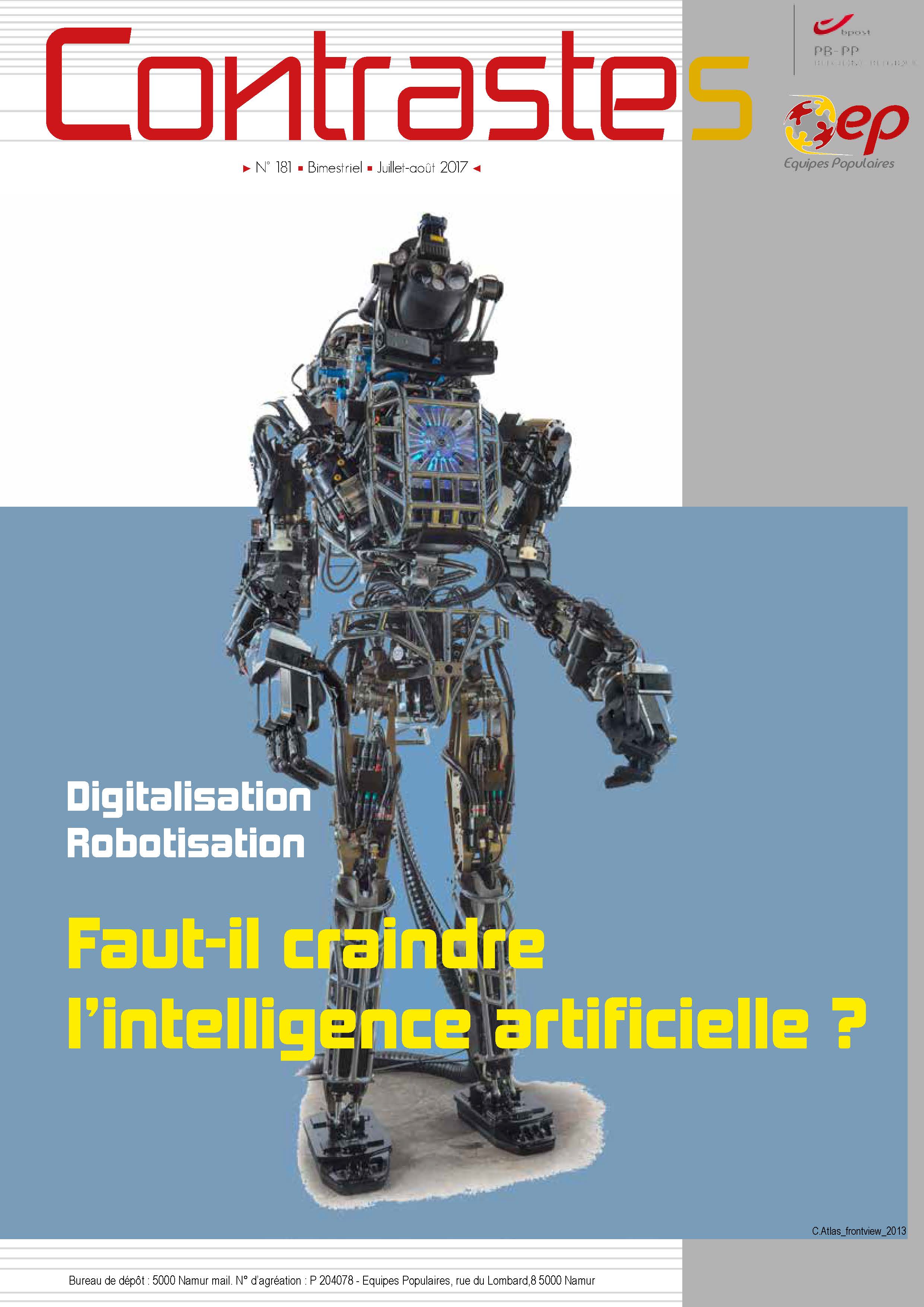 Digitalisation, Robotisation : Faut-il Craindre L'intelligence ...